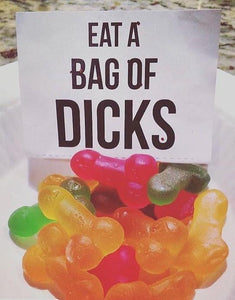 Premium Bag of Gummy Dicks